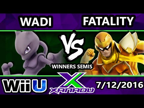 S@X 158 - WaDi (Mewtwo) Vs. TA | Fatality (Captain Falcon) SSB4 Winners Semis - Smash Wii U