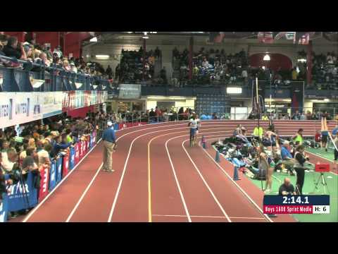Boys 1600m Sprint Medley EE Section 6 - New Balance Nationals Indoor 2014
