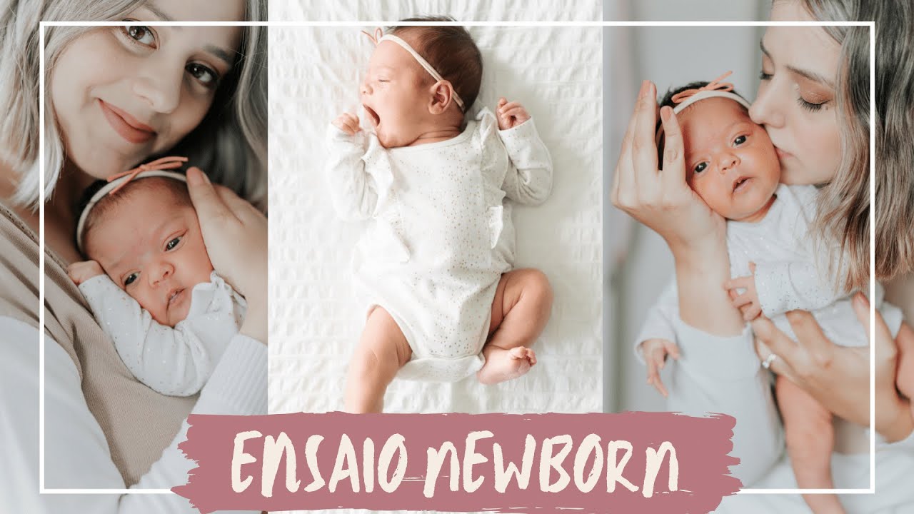 COMO FIZEMOS FOTOS NEWBORN EM CASA & DICAS DE FOTOGRAFIA 📸