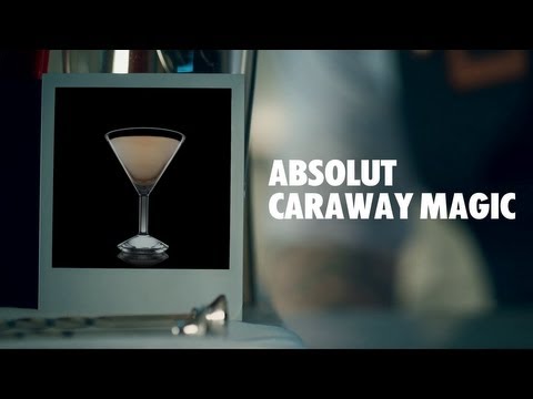 ABSOLUT CARAWAY MAGIC DRINK RECIPE - HOW TO MIX