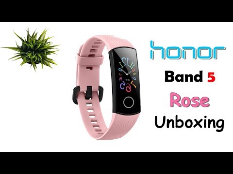 HONOR Band 5 ( Rose ) Unboxing - Best Budget Smart Watch !!