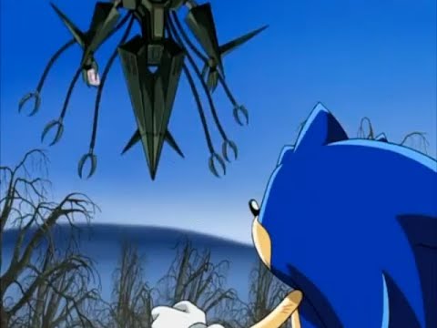 Sonic X Comparison: Metarex Carrer Obtains The Planet Egg And Leaves (Japanese VS English)