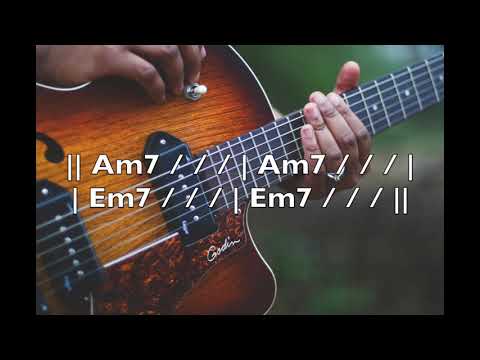 Summer Vibes Latin Jazz Aeolian Backing Track in E Minor - 120 bpm #guitarbackingtrack