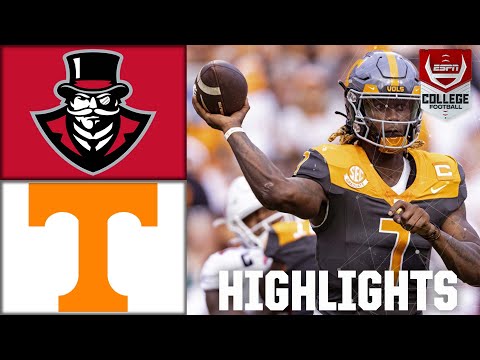 Austin Peay Governors vs. Tennessee Volunteers | Full Game Highlights