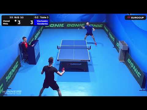 18:25 Oleksii Mitla 0 - 3 Viacheslav Kovalenko 15.05.2023 TT Euro.Cup Ukraine Star. Table 3