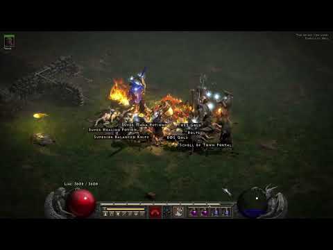 200 FCR Barbarian Cows (Diablo 2 Resurrected Patch 2.4)
