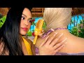 ASMR Summer Island Spa Playing W Your Hair Back Scratch Facial Face Touching Massage