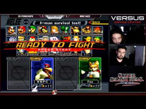 VS Weekly 6/05/16 - Grand Finals - VS|PPG Porkchops (Falco) vs AMINO|Mike Haze (Marth, Fox) - Melee