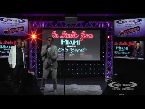 Eric Benet In Studio Jam Live From Miami