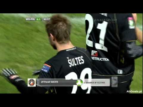 Wisła Kraków - Polonia Warszawa gol na 0:1 | 9.12.2011