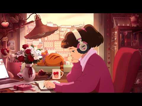 romantic lofi mix 💖 3 hours of background music for valentine’s day