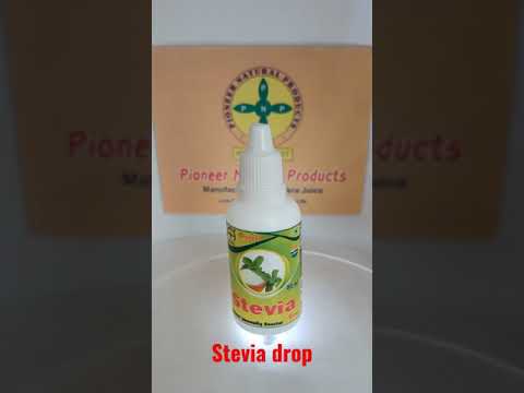 Gmp natural stevia drops, liquid