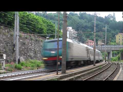 ANNUNCIO DEL TRENO IN TRANSITO A MIGNANEGO (GE) 7 - 6 - 2018