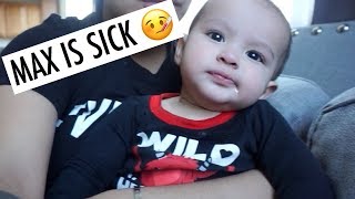 MY POOR BABY HAS A REALLY BAD COLD