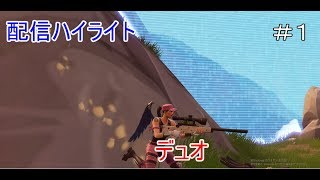 配信ハイライト＃１フォートナイト
