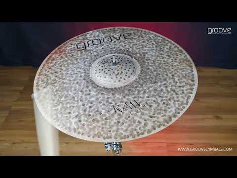 Groove Cymbals Raw Complex Crash 19" - DEMO