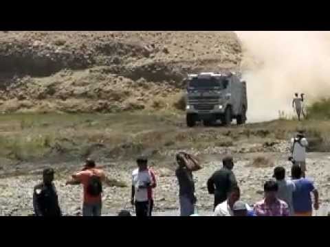 RALLY DAKAR 2012 PERU  TACNA - SAMA (sin editar) - The power of monster trucks