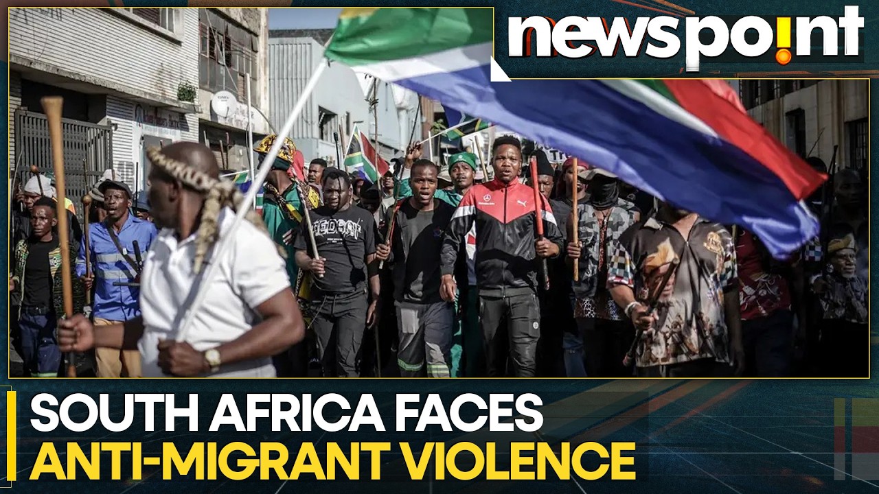 South Africa: 100 Protesters Join 'Clean-Up Campaign' Targeting Foreigners | Newspoint | WION News