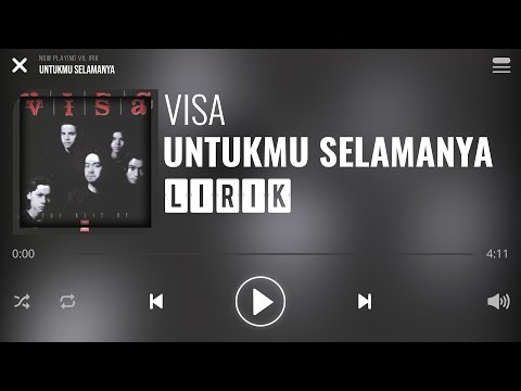 Visa - Untukmu Selamanya [Lirik]