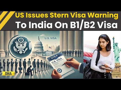 US India News: US Embassy In India Issues Strong Warning To B1 And B2 Visa Holders I World News