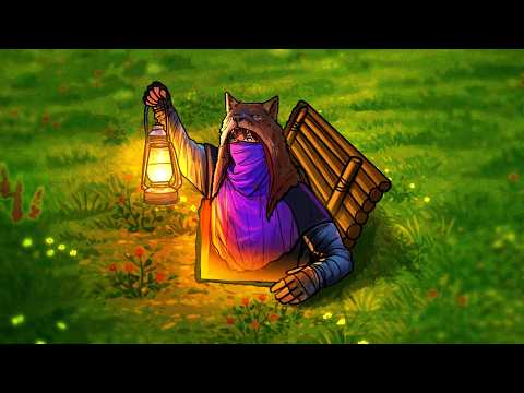 I Built a SECRET Underground Bunker in Solo Rust...