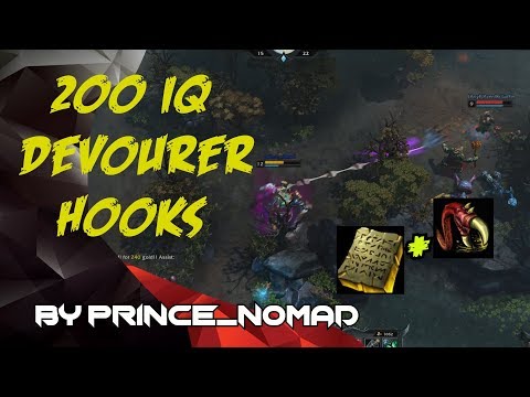 HoN Devourer | 200 iQ Pro Hooks Gameplay by prince_n0mad