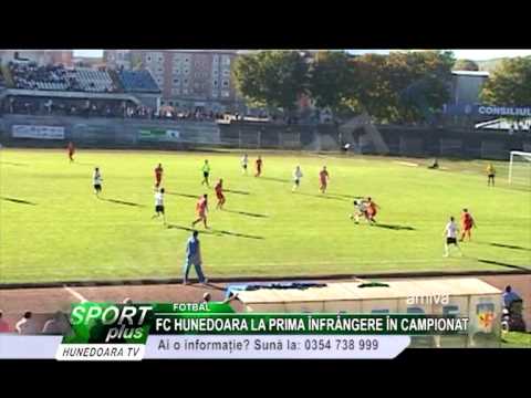 FC HUNEDOARA LA PRIMA ÎNFRÂNGERE ÎN CAMPIONAT