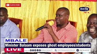 Minister Balaam Orders for arrest of several individuals over allegations of corruption