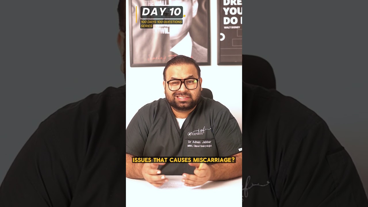 🌟 Understanding Miscarriage: What Causes It?  | Dr Adnan Jabbar