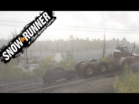 SnowRunner BONUS DISCOVER FREE Tuz 166 Task 2 Lost in the rocks Taymyr Drowned Lands