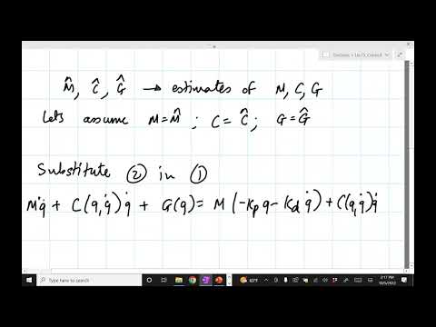 Robotics Lec 15b: Feedback linearization, Why it works (2 of 3) (Fall 2022)