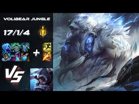 JUNGLE Volibear vs Talon - NA Grandmaster Patch 25.S1.3