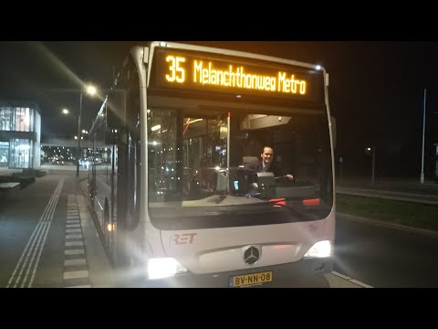 RET cabinerit lijn 35 station Alexander - melanchthonweg metro