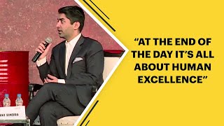 \"At the end of the day its all about human excellence\" image