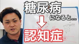 【認知症】なぜ糖尿病になると認知症リスクが上がる?【改善】