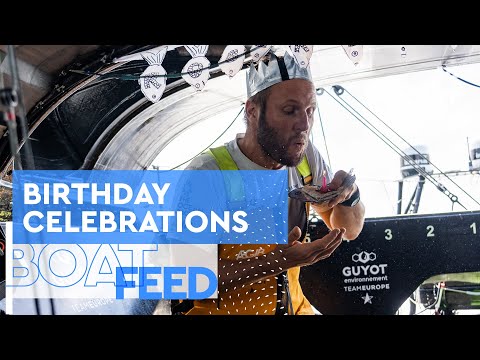 Back-to-back Birthdays! | BoatFeed: GUYOT environnement - Team Europe | The Ocean Race
