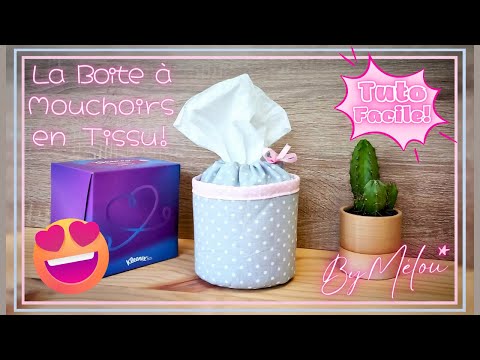 Ultra Easy #DIY Tutorial: My Tips for Sewing the Fabric Tissue Box 🥰