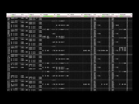 Lofi Chiptune Beat [Famitracker VRC6]
