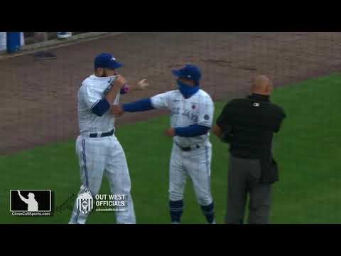 Ejections 23-24 - Umpire Vic Carapazza Ejects Toronto Pitcher Matt Shoemaker, Mgr Charlie Montoyo