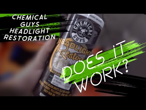 Chemical Guys | Headlight Restoration | Does It Really Work?