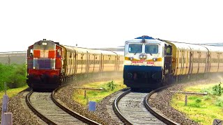 Download lagu Trains in THAR DESERT : Speeding on Sharp Curve - BIKANER | Resurgent Rajasthan mp3