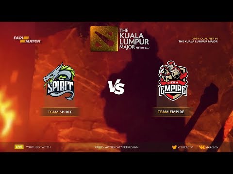 🤠 [RU] Team Spirit vs TPB и Team Empire | Bo3 | The Kuala Lumpur Major СНГ OPEN QUALIFIER #1
