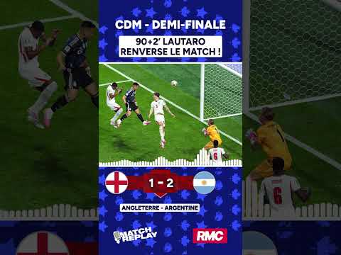 Angleterre 1-2 Argentine : L’Argentine de Messi en route pour le back to back… les comms RMC !