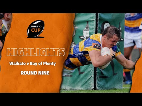 RD 9 HIGHLIGHTS | Waikato v Bay of Plenty (Mitre 10 Cup 2020)