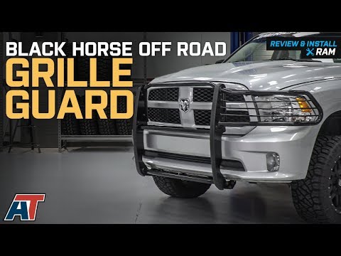 2009-2018 RAM 1500 Black Horse Off Road Grille Guard - Black Review & Install