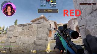 PRATA AO GLOBAL SEGURA ESSA AWP! - CS:GO