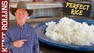 How to Cook the Perfect Rice | Quick Tips Cowboy Kent Rollins