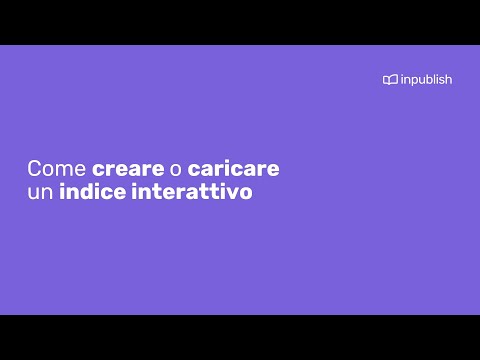 Tutorial – Crea o carica un indice cliccabile per i tuoi volantini e cataloghi digitali su Inpublish