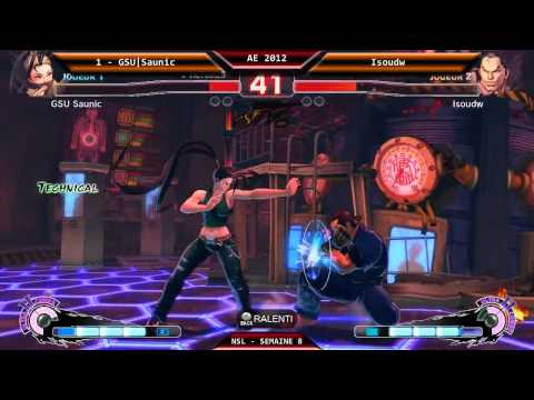 GSU|Saunic x Isoudw - NSL R08 - SSF4 AE 2012