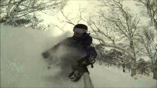 preview picture of video 'Furano Snow Report 2014-02-14'